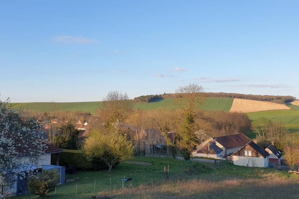 Le Bellevue A 1 H 30 De Paris Et 20 Km De Troyes Villa Estissac ภายนอก รูปภาพ
